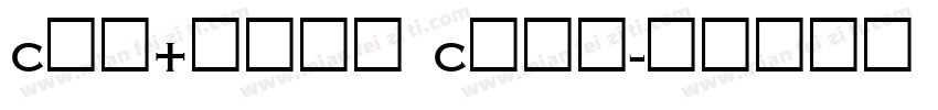 Castilla Caps字体转换